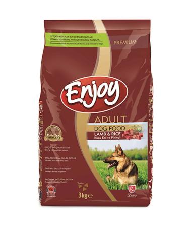 Enjoy Lamb and Rice 3 Kg Adult Dry Dog Food