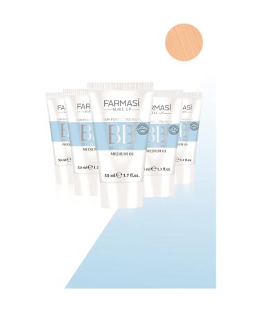 Farmasi Bb All In One Cream Medium-50 ml 5 Pieces