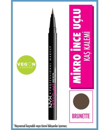 NYX Lift & Snatch! Brow Tint Pen Brunette - Eyebrow Pencil