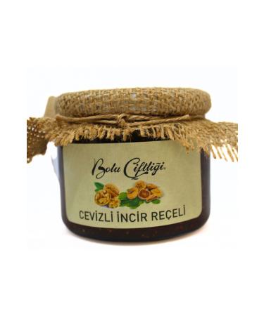 Bolu Farm Fig Jam with Walnuts 330 gr Glass Jar