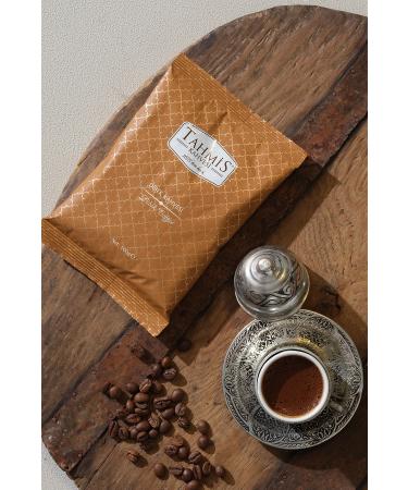 Tahmis Traditional Turkish Coffee Set 100 G (OTTOMAN-TURKISH-DIBEK) Varieties - Buy Online on GoSupps.com