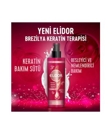 Elidor EL DOR LIQUID HAIR CARE MILK 200 ML KERATIN MARULA - Buy Online on GoSupps.com