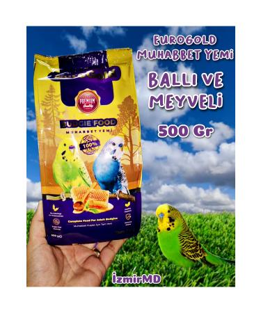MD ZM R zmirMD Eurogold Honey and Fruit Budgie Food 500 gr