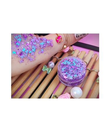 hbtasarim Glitter gel eyeshadow creamy face and body glitter butterfly - Buy Online on GoSupps.com