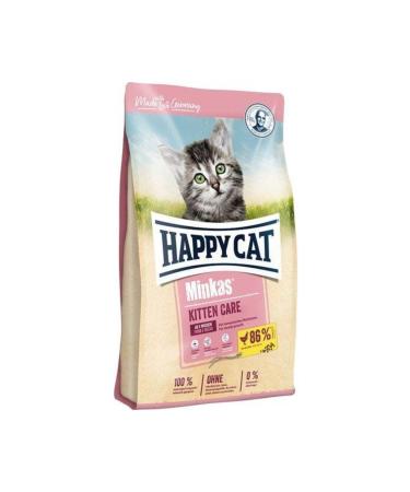 Alisopping Happy Cat Minkas Kitten Care Chicken Kitten Food 10 KG
