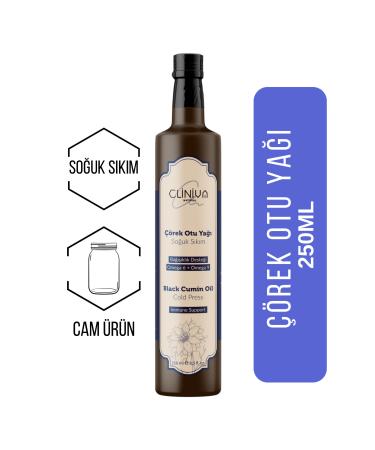 cliniva Black Cumin Oil 0 Natural Cold Pressed 250ML