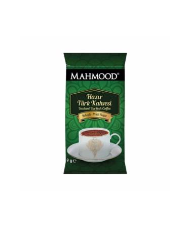 Mahmood Instant Turkish Coffee Plain 6 gr - Medium 8 gr - Sugary 9 gr - Buy Online on GoSupps.com