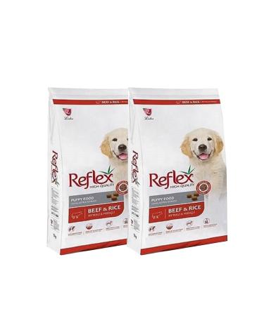 Reflex Steak and Rice Puppy Food 3 Kg 2 Pieces