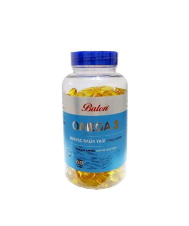 Balen Omega 3 Norwegian Fish Oil Omega3 Fish Oil 1380 mg X 200 Capsules