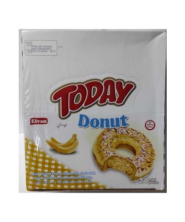 Today Donut Banana Cake 40 gr 24 pieces