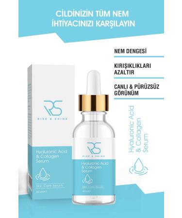 rise and shine Hyaluronic Acid & Collagen Serum - 30 ml
