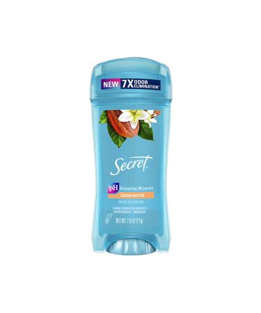 Secret Cocoa Butter Antipersprant Gel Deo 73 gr - Buy Online on GoSupps.com