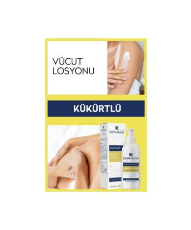 Dermavia Sulfur Body Lotion 100 ml Nourishes the Skin and is Effective Against Scabies & Rosacea - Buy Online on GoSupps.com