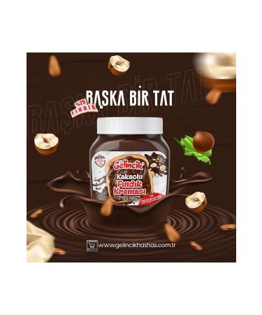 Gelincik Breakfast Spreadable Natural Additive-Free 650gr Special Production Cocoa Hazelnut Cream