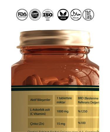 Tabitat Natural Magnesium Bisglycinate/malate/citrate + Vitamin B6 - Zinc + Vitamin C - Vitamin D3 Cholecalciferol - Buy Online on GoSupps.com