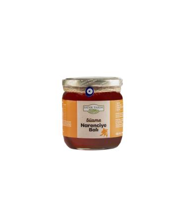 Sad k Tar m Strained Citrus Honey 500 Gr Glass Jar with Safety Security Band 500g