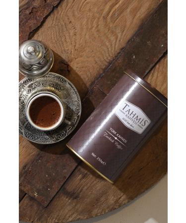 Tahmis Turkish Coffee Medium Roast 250 gr Tin Box Since 1635 - Buy Online on GoSupps.com