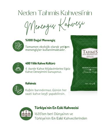 Tahmis Gourmet Turkish Coffee Set 100 gr (DROP-OTTOMAN-MENENG ) - Buy Online on GoSupps.com