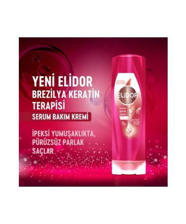 Elidor ELIDOR HAIR CREAM 350 ML KERATIN THERAPY MARULA - Buy Online on GoSupps.com