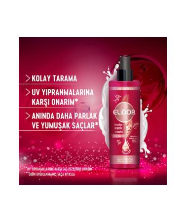 Elidor EL DOR LIQUID HAIR CARE MILK 200 ML KERATIN MARULA - Buy Online on GoSupps.com