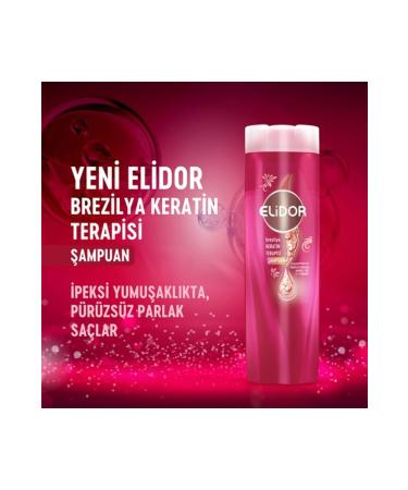 Elidor ELIDOR SHAMPOO 400 ML KERATIN THERAPY MARULA OIL - Buy Online on GoSupps.com