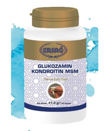 Ersa Glucosamine Chondroitin Msm Food Supplement 90 Capsules