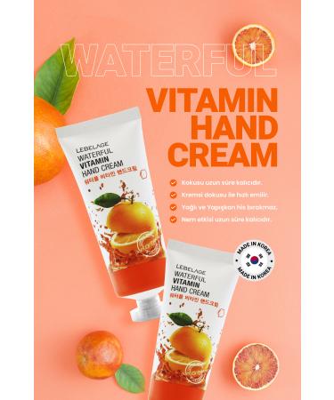 LEBELAGE Vitamin Hand Cream Lebelage Waterful Vitamin Hand Cream 100 ml Large Size - Buy Online on GoSupps.com