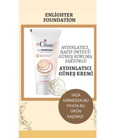 Dr. Clinic Dr.clinic Spf 50+ Brightening Sun Cream 50 ml - Buy Online on GoSupps.com