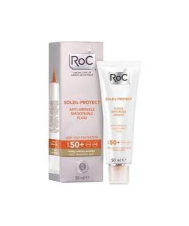 Roc Soleil Protect Anti Wrinkle Fluid Spf 50 50 ml Sun Cream (ANTI-WRINKLE)