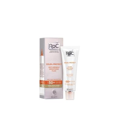 Roc Soleil Protect Anti Wrinkle Fluid Spf 50 50 ml Sun Cream (ANTI-WRINKLE) - Buy Online on GoSupps.com