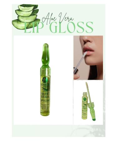 RS Ronassi Cosmetics Aloe Vera Serum Plumping Lip Gloss Sheer Color Nourishing and Shining - Buy Online on GoSupps.com