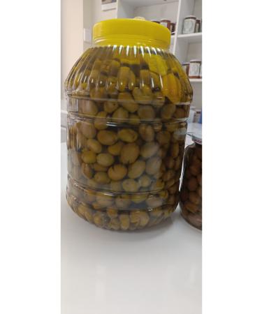 SA LAM LOCAL NATURAL VILLAGE PRODUCTS Cracked Organic Oily Net 5 Kg Green Olives