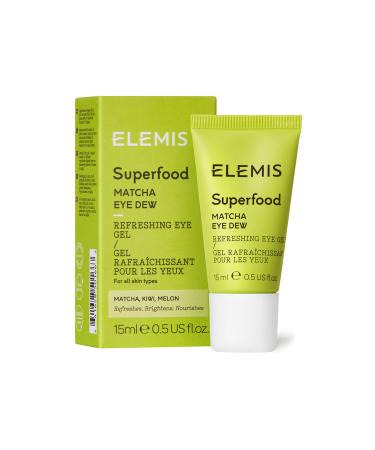Elemis Superfood Matcha Eye Dew - Matcha Tea Eye Gel That Reduces Under-Eye Puffiness and Brightens 15 ml - Buy Online on GoSupps.com