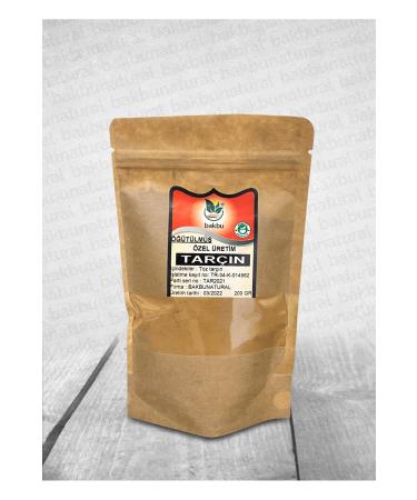 bakbunatural Cinnamon Powder Special Production 200 Gr