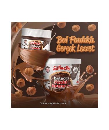 Gelincik Breakfast Spreadable Natural Additive-Free 650gr Special Production Cocoa Hazelnut Cream - Buy Online on GoSupps.com