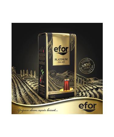 Efor Platinum Special Series Loose Black Tea - 1 000gr (1kg) - Buy Online on GoSupps.com