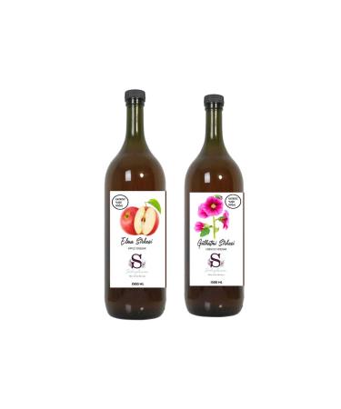 Suheylaana Natural Apple Cider Vinegar 1500 Ml - Natural Hollyhock Vinegar 1500 Ml