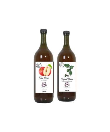 Suheylaana Natural Apple Vinegar 1500 Ml - Natural Black Mulberry Vinegar 1500 Ml