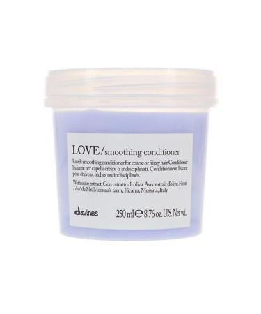 Davines Love Smoothing Wavy Curly Hair Calming and Straightening Conditioner 250ml