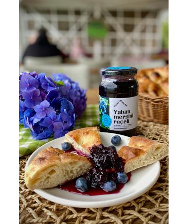 NATURAL SHOP Natural Blueberry Jam (430 GR) - Buy Online on GoSupps.com