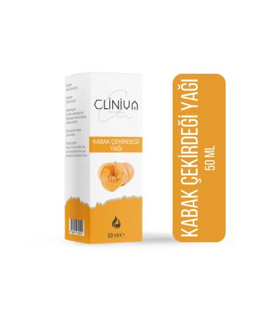 cliniva Pumpkin Seed Oil 0 Natural Plant Based Fixed Oil 50ml
