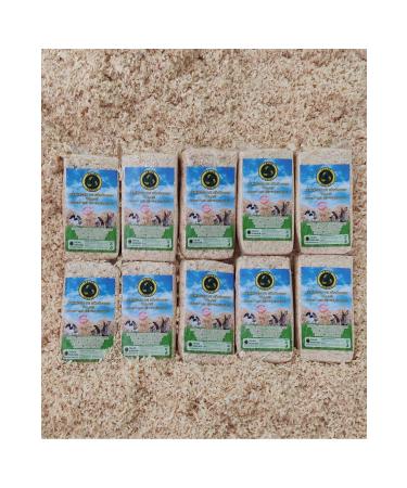 WORLD OF SAWINGS Rodent and Reptile Sawdust (DUST-FREE) 10' Pack
