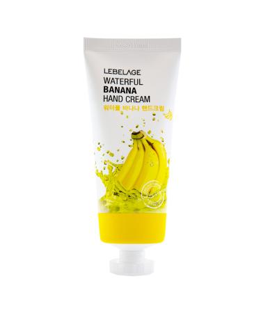 LEBELAGE Moisturizing Hand Cream Lebelage Waterful Banana Hand Cream 100 ml Large Size - Buy Online on GoSupps.com