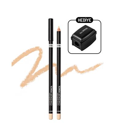 The Saem Long-Lasting Pencil Concealer/ Cover Perfection Concealer Pencil 1.5 Natural Beige