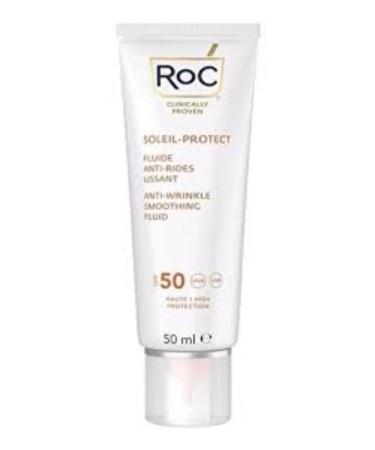 Roc Soleil Protect Anti Wrinkle Fluid Spf 50 50 ml Sun Cream (ANTI-WRINKLE) - Buy Online on GoSupps.com
