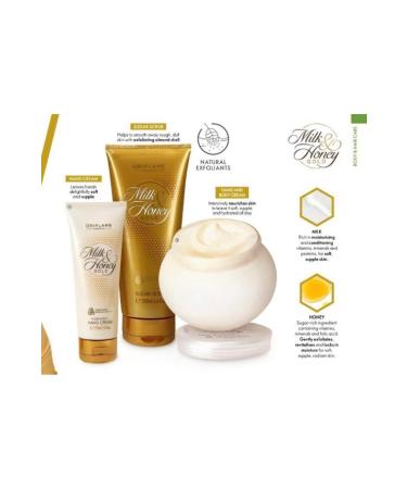 Oriflame Milk Honey Body and Hand Cream Scrub Set - Buy Online on GoSupps.com