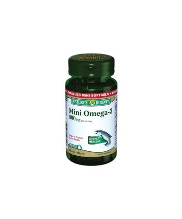 Natures Bounty Mini Omega 3 900 Mg 60 Capsules