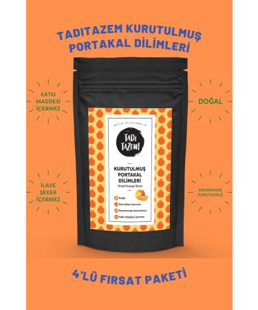 Tad tazem Dried Orange Slices 4-Piece Opportunity Pack