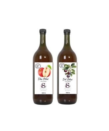 Suheylaana Natural Apple Vinegar 1500 Ml - Natural Plum Vinegar 1500 Ml