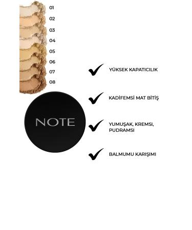 Note Cosmetics Matte Finish Powder Face Powder - Luminous Silk Compact Powder 06 Dark Honey Kuattoprof - Buy Online on GoSupps.com